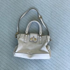 A white purse